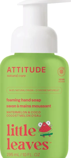 little leaves Foaming Hand Soap Watermelon & Coco, 295 ml