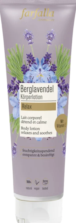 Lozione Corpo Rilassante alla Lavanda di Montagna, 150 ml