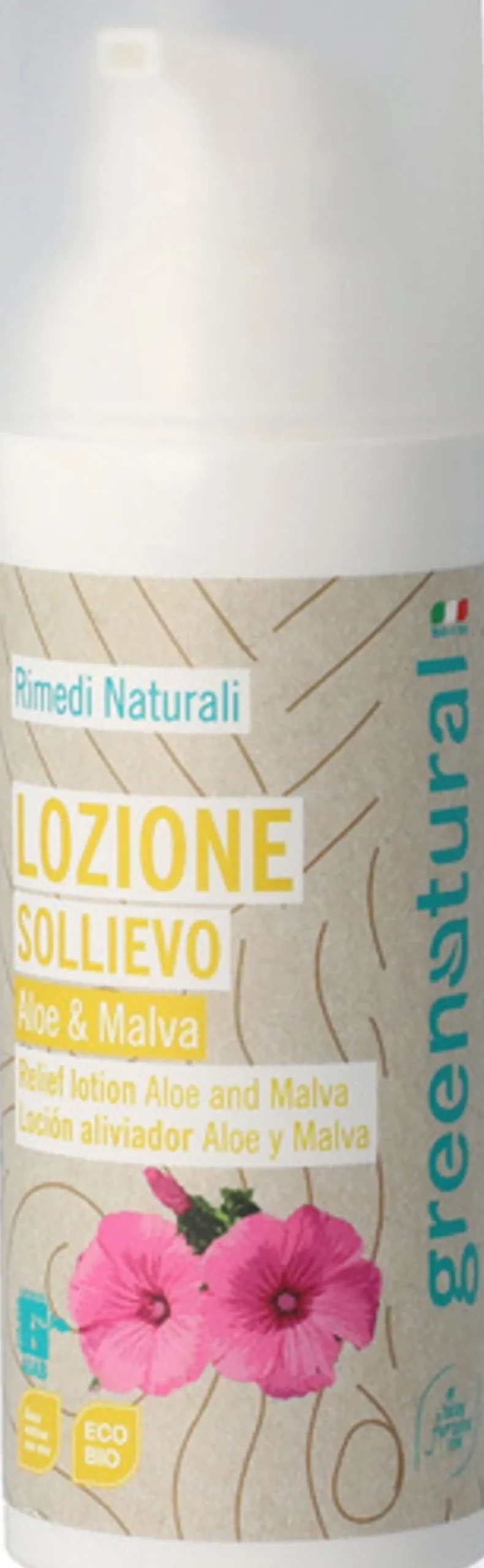 Lozione Sollievo Aloe e Malva, 50 ml