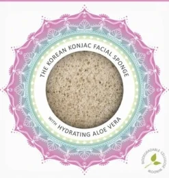 Mandala Konjac Facial Sponge Aloe Vera