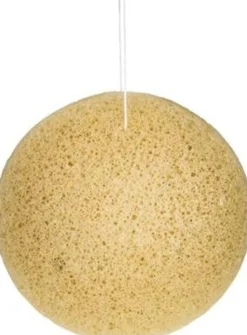 Mandala Konjac Facial Sponge Yellow Clay