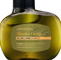 Manuka + Orange Volume & Shine Shampoo, 340 ml