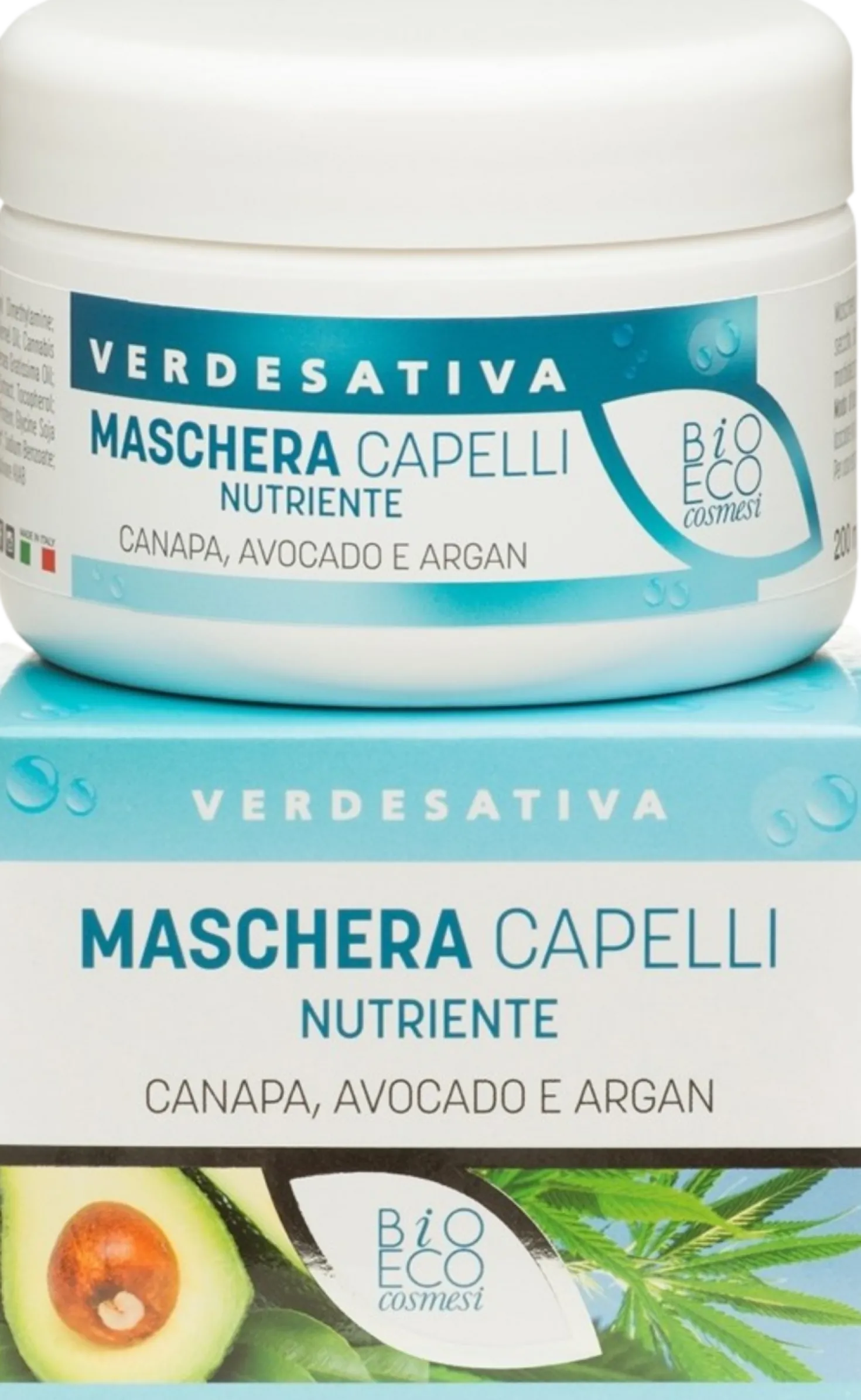 Maschera Capelli Nutriente, 200 ml