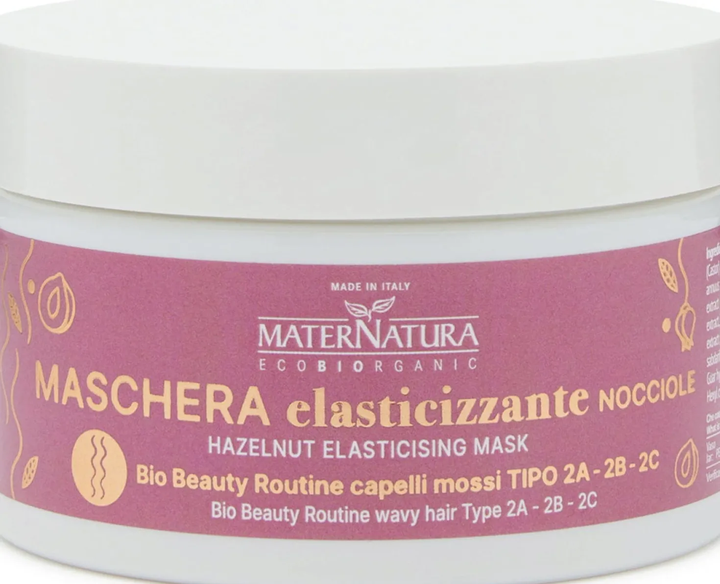 Maschera Elasticizzante alle Nocciole, 200 ml