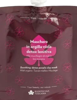 Maschera in Argilla Viola Lenitiva, 30 g