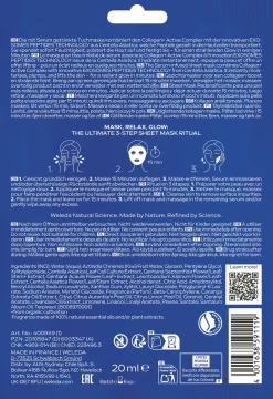 Maschera in Tessuto al Collagene EXO BOOST, 20 ml