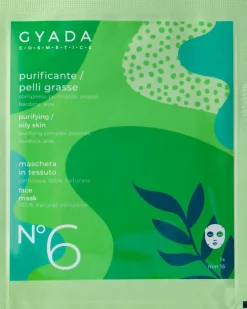 Maschera in Tessuto Purificante Pelli Grasse N.6, 15 ml
