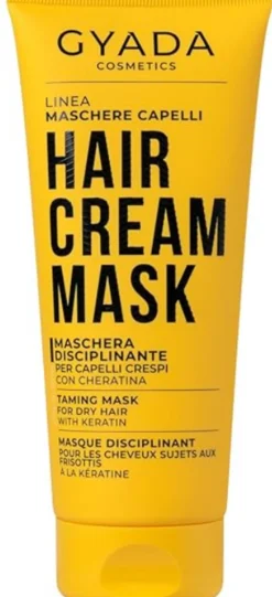 Maschera per Capelli Disciplinante e Setificante, 200 ml