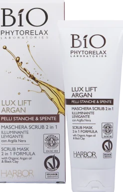 Maschera Scrub 2in1 Illuminante Levigante - Lux Lift Argan, 75 ml