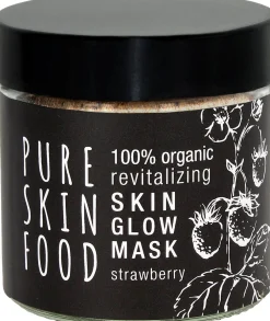 Maschera Viso Bio con Fragola e Superfood - Pelle Luminosa, 60 ml