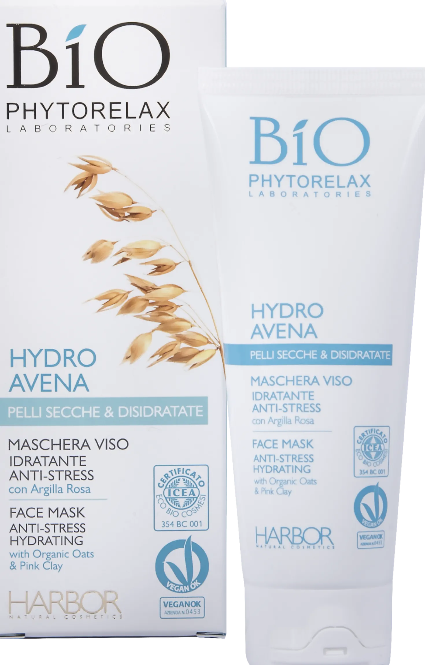 Maschera Viso Idratante Anti-Stress - Hydro Avena, 75 ml