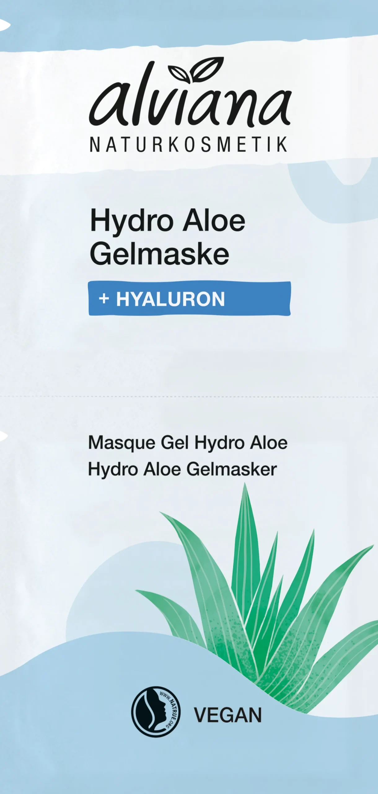 Maschera Viso in Gel Hydro Aloe