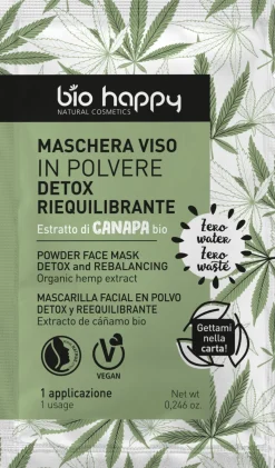 Maschera Viso in Polvere Disintossicante e Riequilibrante, 7 g