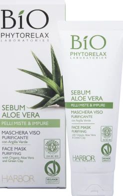 Maschera Viso Purificante - Sebum Aloe Vera, 75 ml