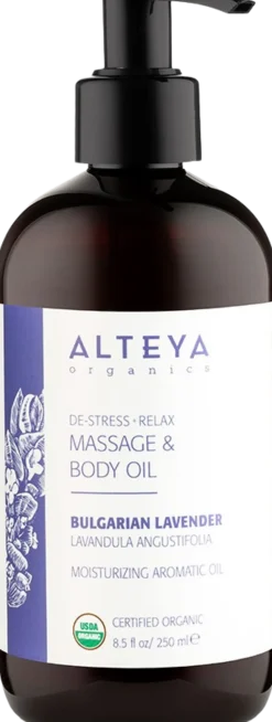 Massage & Body Oil Bulgarian Lavender, 250 ml
