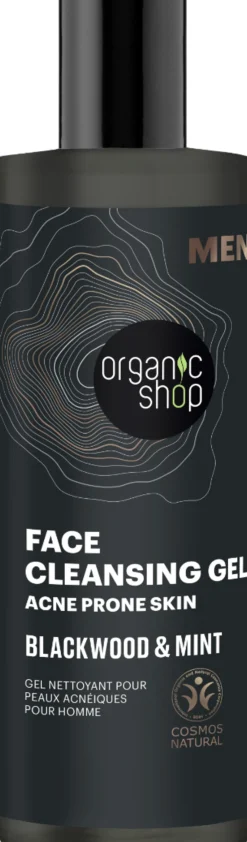 MEN Face Cleansing Gel Blackwood & Mint, 200 ml