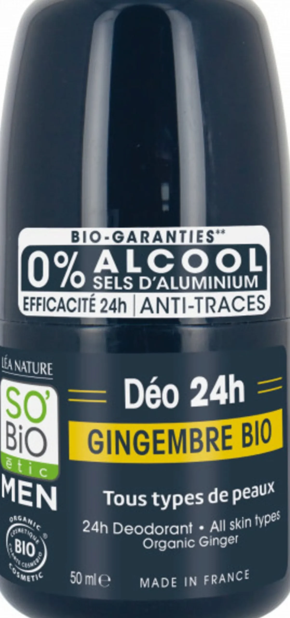 MEN Ginger Deodorant Roll-on, 50 ml