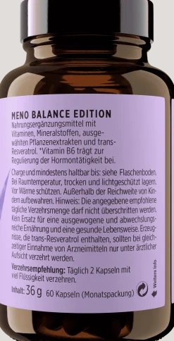 MENO BALANCE EDITION, 60 capsule