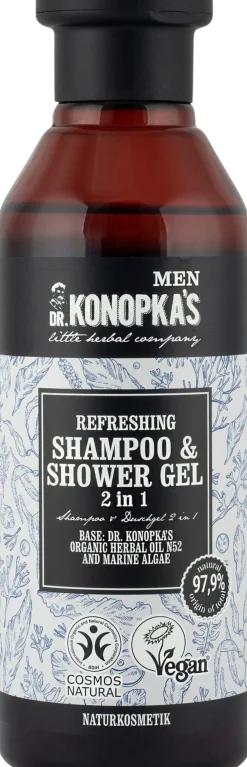 MEN Refreshing Shampoo & Shower Gel 2in1, 280 ml