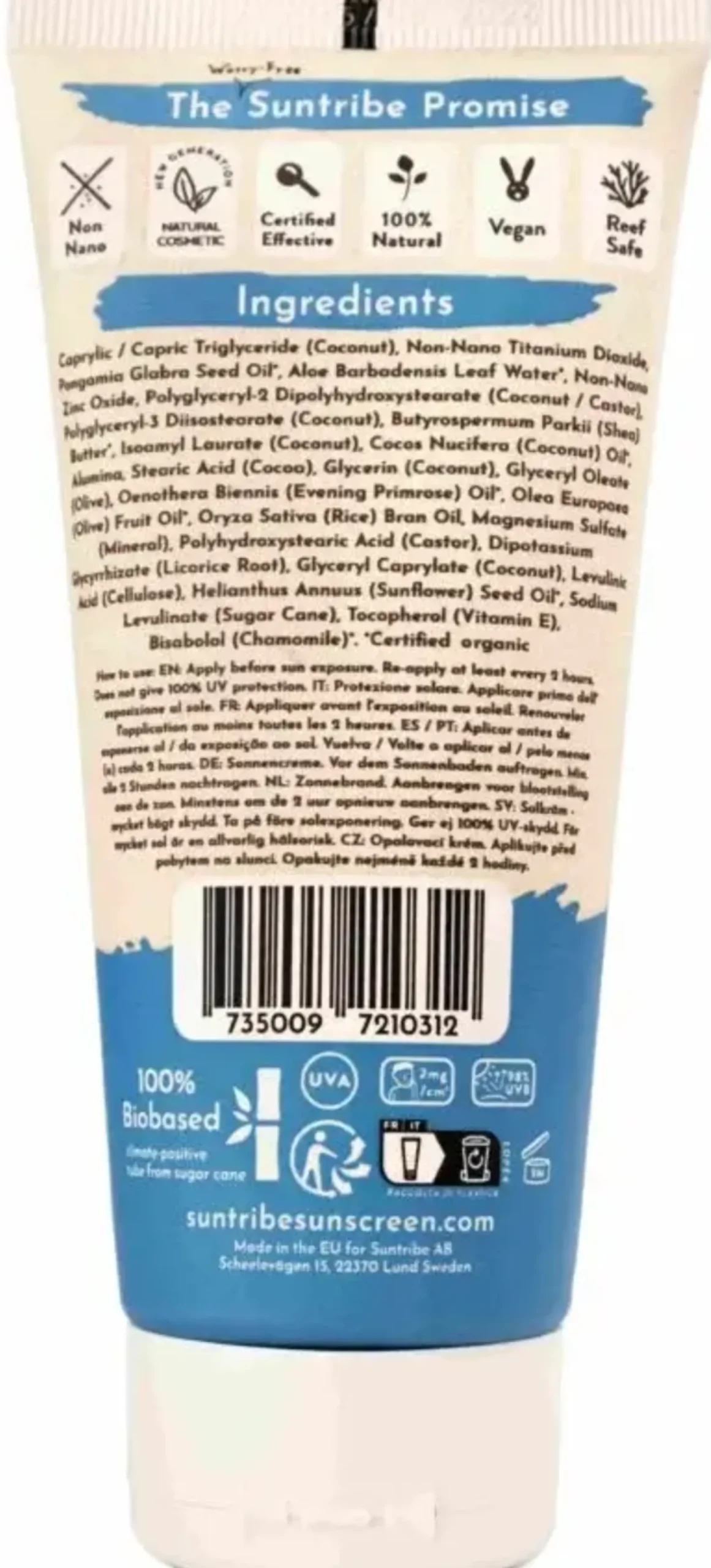 Mineral Sunscreen SPF 50, 100 ml