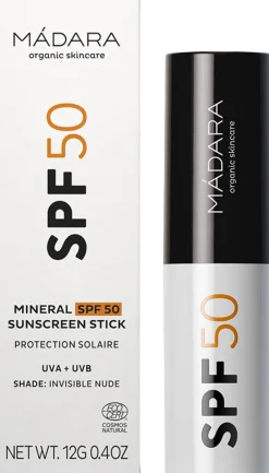 Mineral Sunscreen Stick SPF50, 12 g