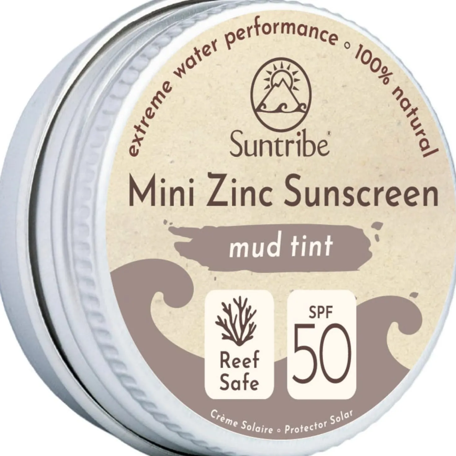 Mini Zink Sunscreeen LSF 50, original white (15 g)