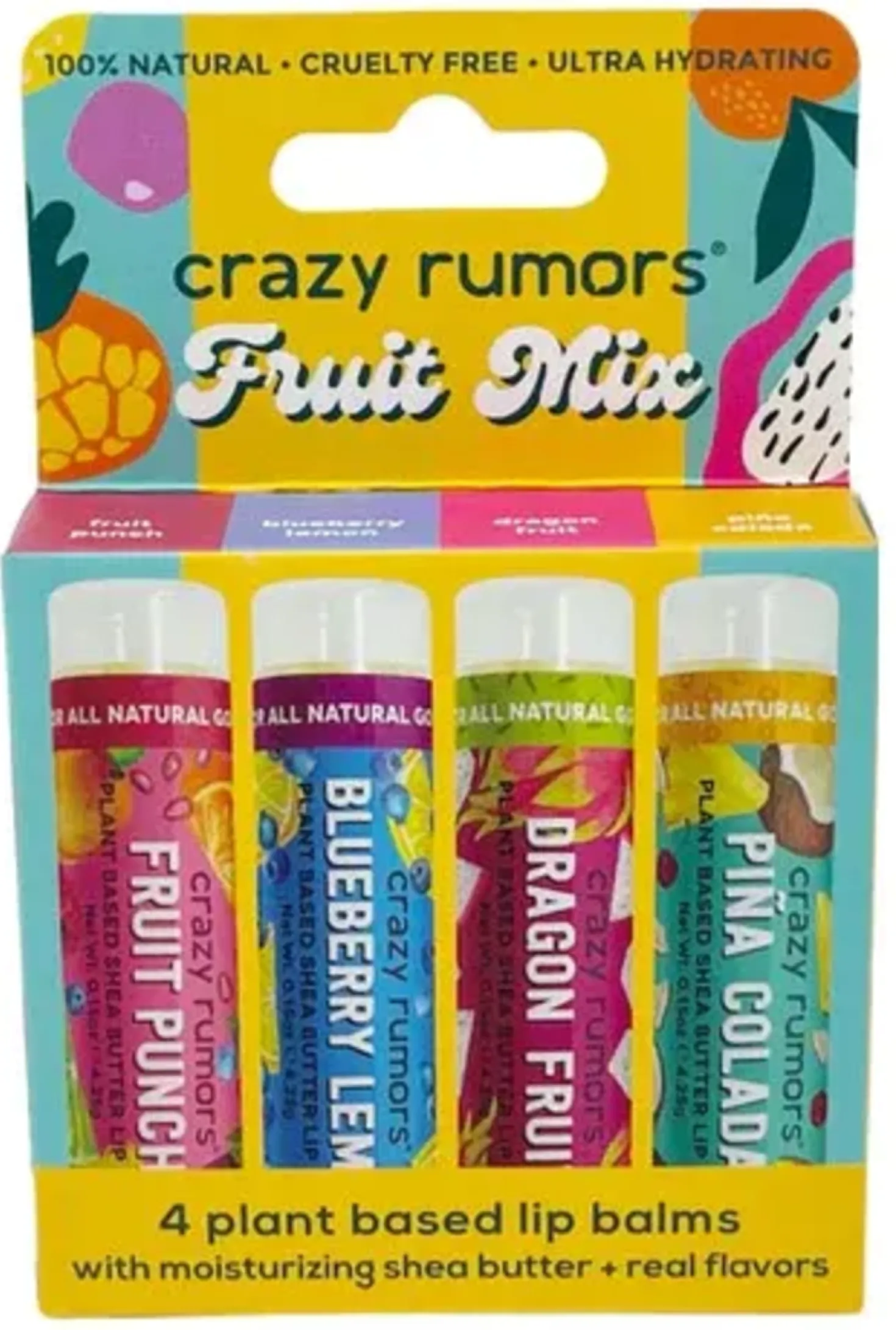 Mixed Pack Fruit Mix, 4 pezzi