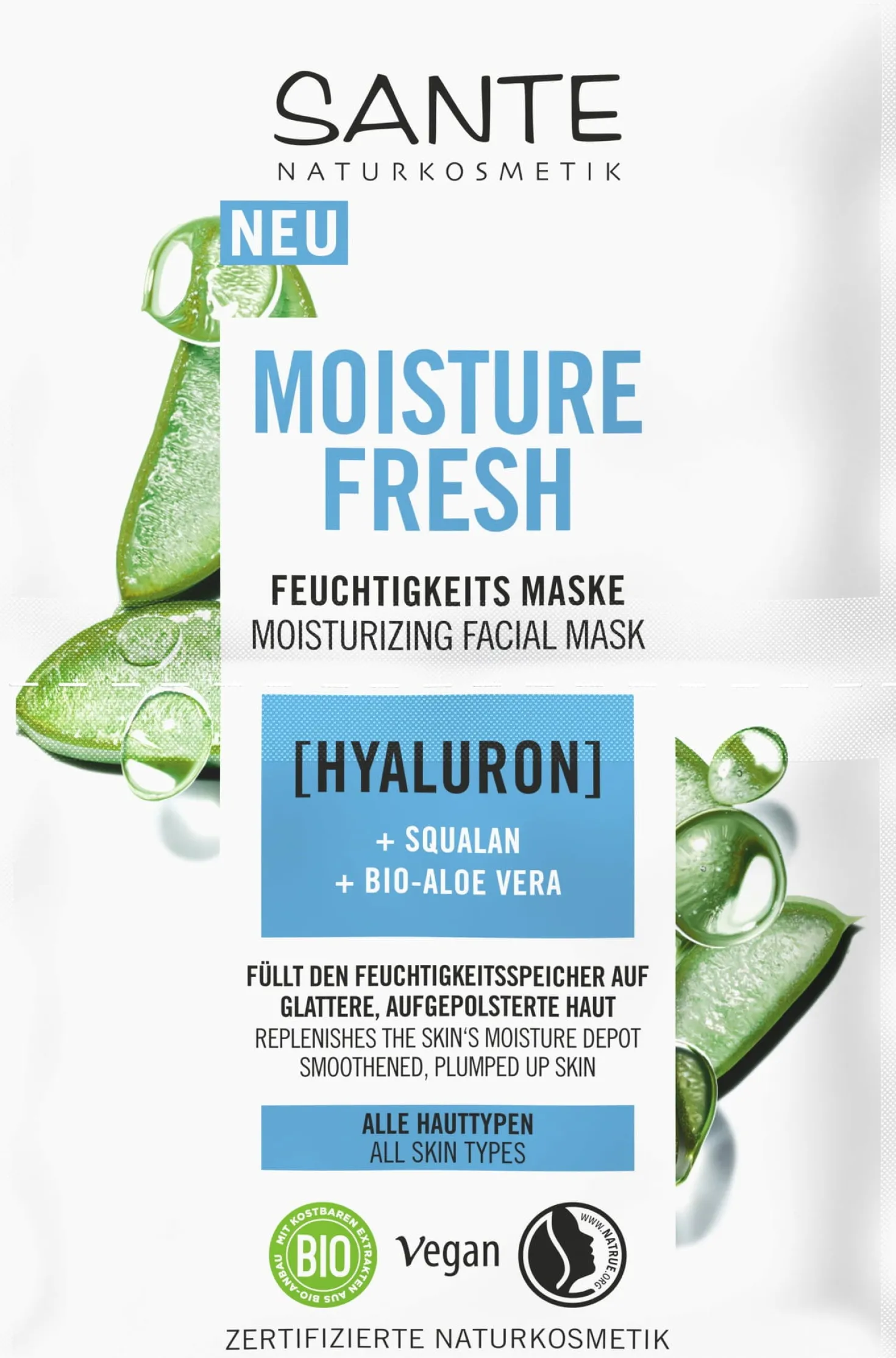 Moisture Fresh Maschera Idratante, 8 ml