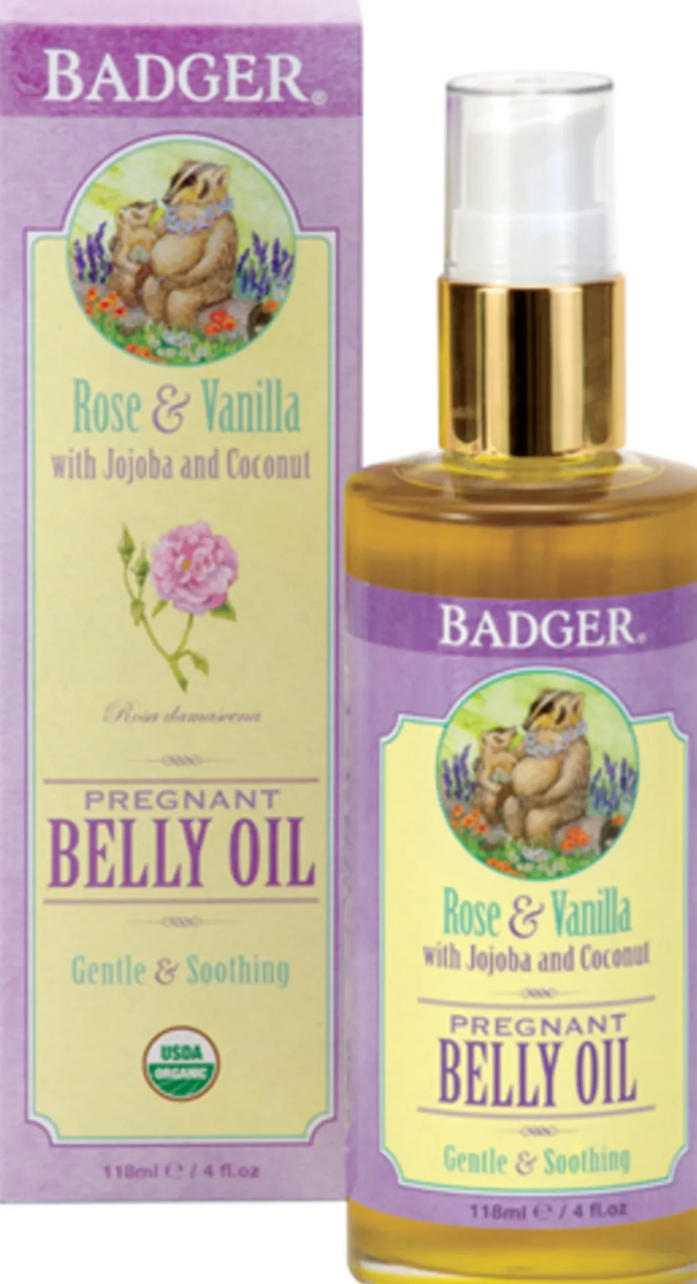 Mom Care Belly Oil, 118 ml
