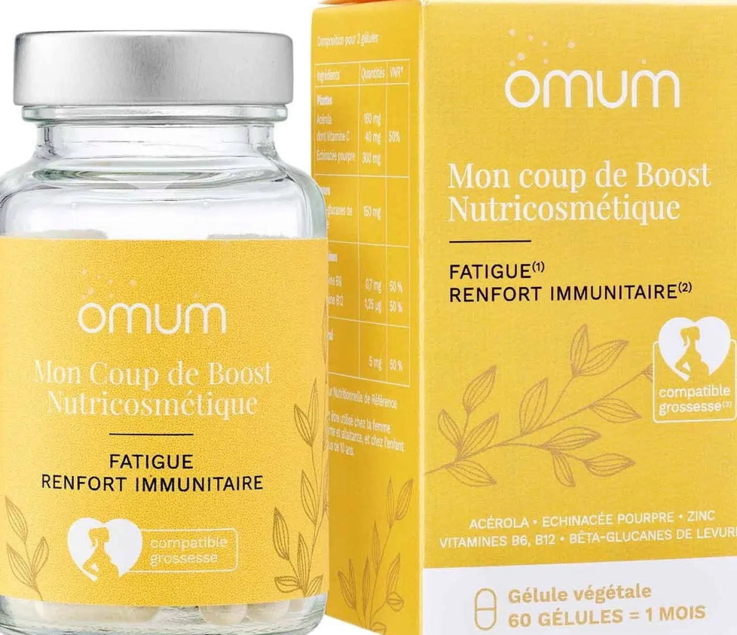 Mon Coup De Boost Dietary Supplement, 60 capsule