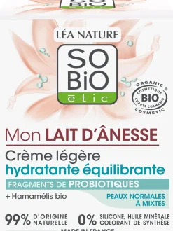 Mon Lait d'Ânesse - Crema Idratante Leggera al Latte d'Asina, 50 ml