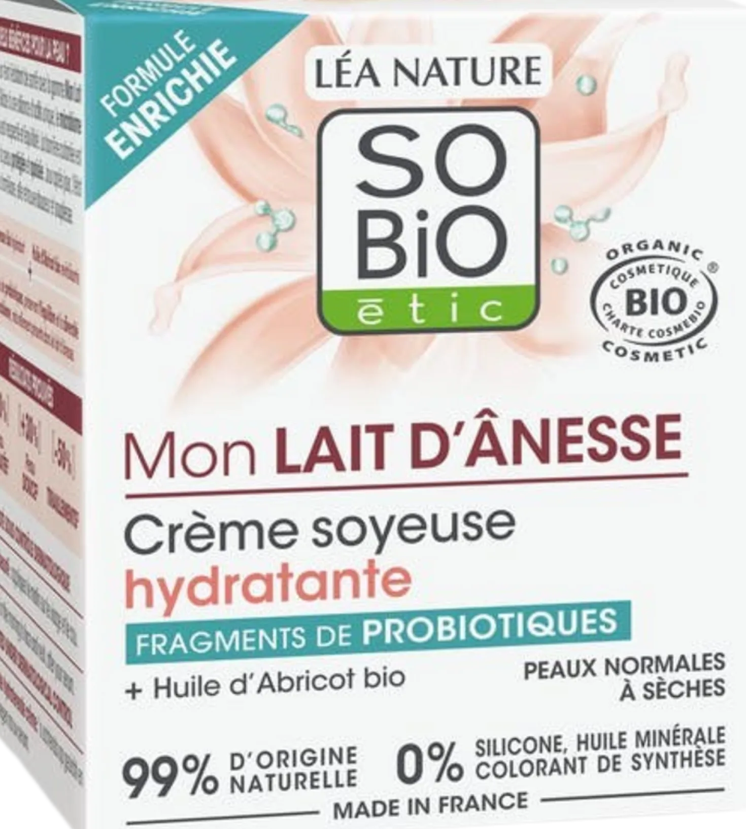 Mon Lait d'Ânesse - Crema Idratante Setosa al Latte d'Asina, 50 ml