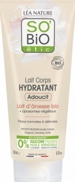 Mon Lait d'Ânesse - Latte Corpo Idratante al Latte d'Asina Bio, 200 ml