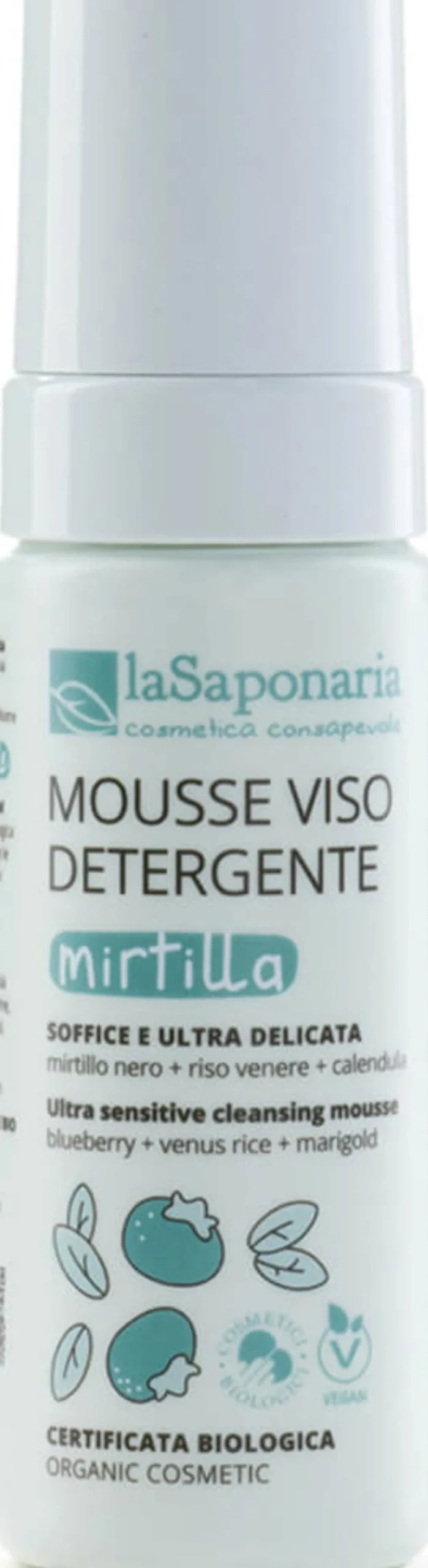 Mousse Detergente Mirtilla, 150 ml