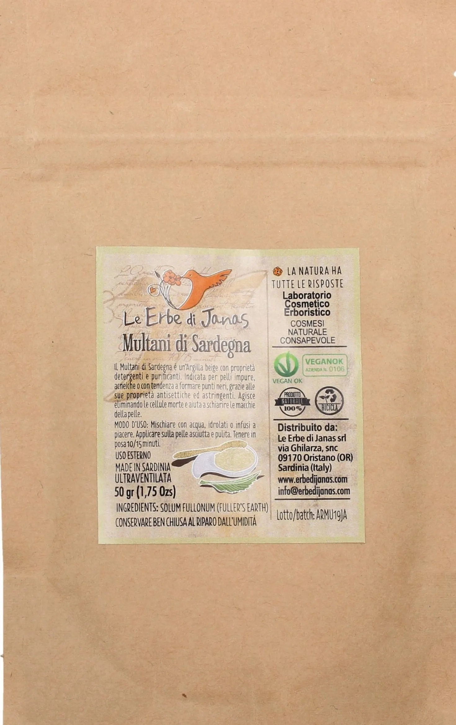 Multani di Sardegna, 50 g