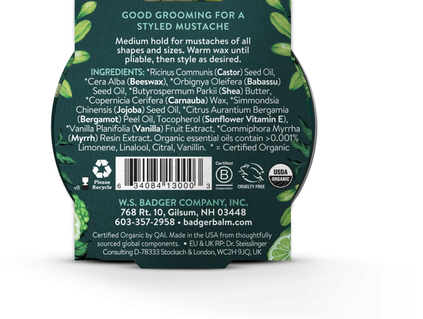 Mustache Wax, 21 g