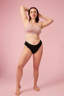 Mutande Mestruali - Slip Seamless Black, S