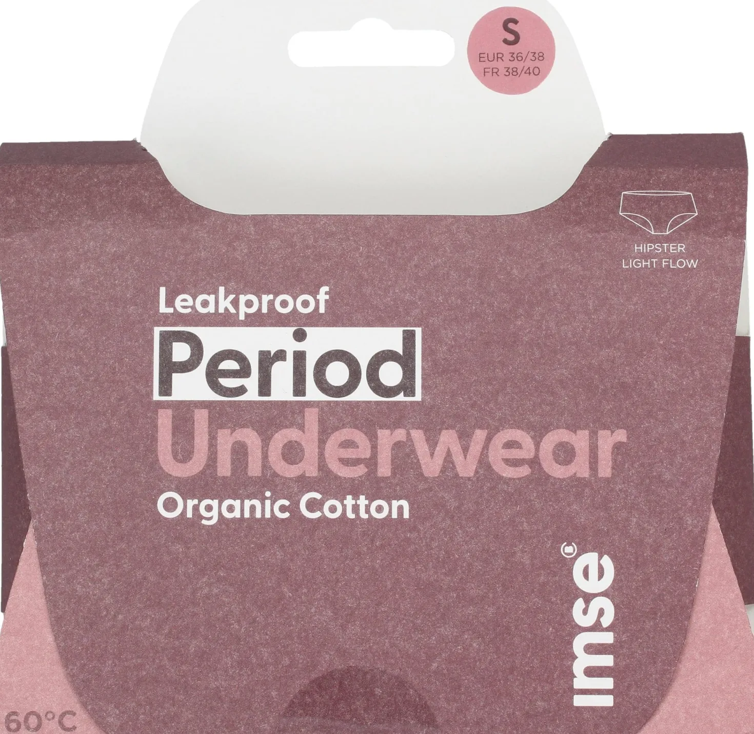 Mutandine Mestruali Marroni - Flusso Leggero, XL