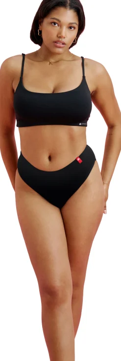 Mutandine Mestruali - Slip Cotton Black, S