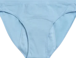 Mutandine Mestruali Teen Bikini Azzurre - Flusso Abbondante, XS