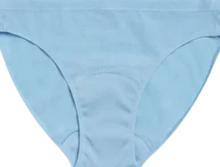 Mutandine Mestruali Teen Bikini Azzurre - Flusso Leggero, XS