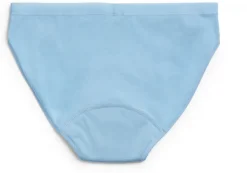 Mutandine Mestruali Teen Bikini Azzurre - Flusso Medio, XS