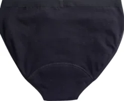 Mutandine Mestruali Teen Bikini Nere - Flusso Medio, XS
