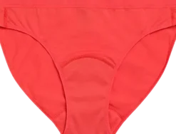 Mutandine Mestruali Teen Bikini Rosso Chiaro - Flusso Leggero, XS