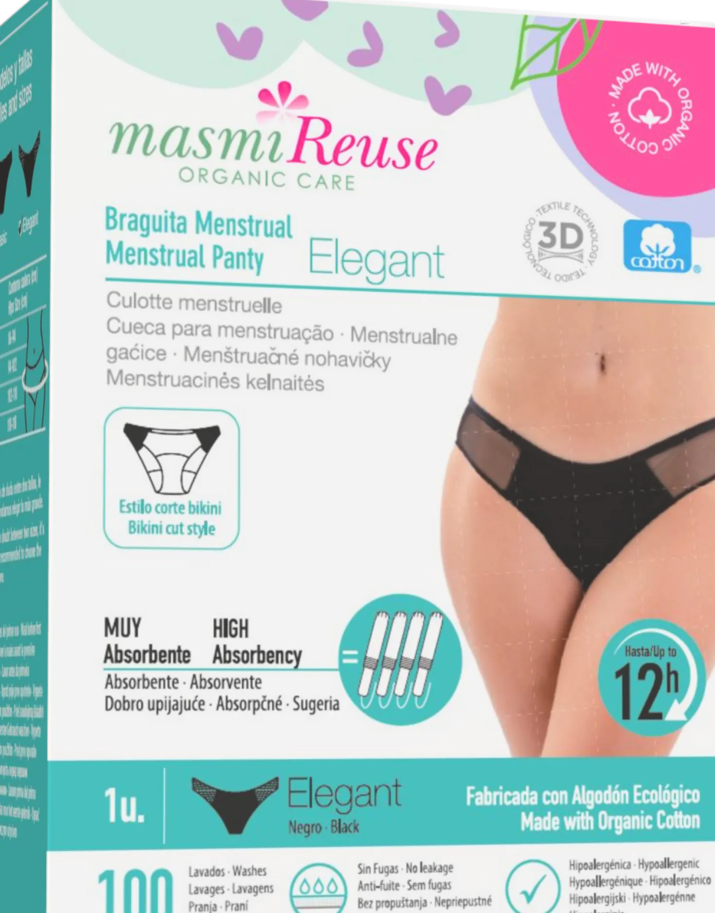 Mutandine per il Ciclo Mestruale - Eleganti, M