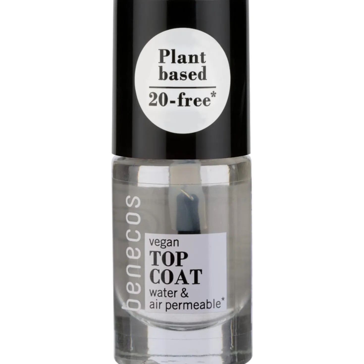 Nail Polish Happy Nails, Top Coat Crystal (5 ml)