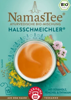 NamasTe Bio - Sollievo per la Gola, 15 bustine di tè (27 g)