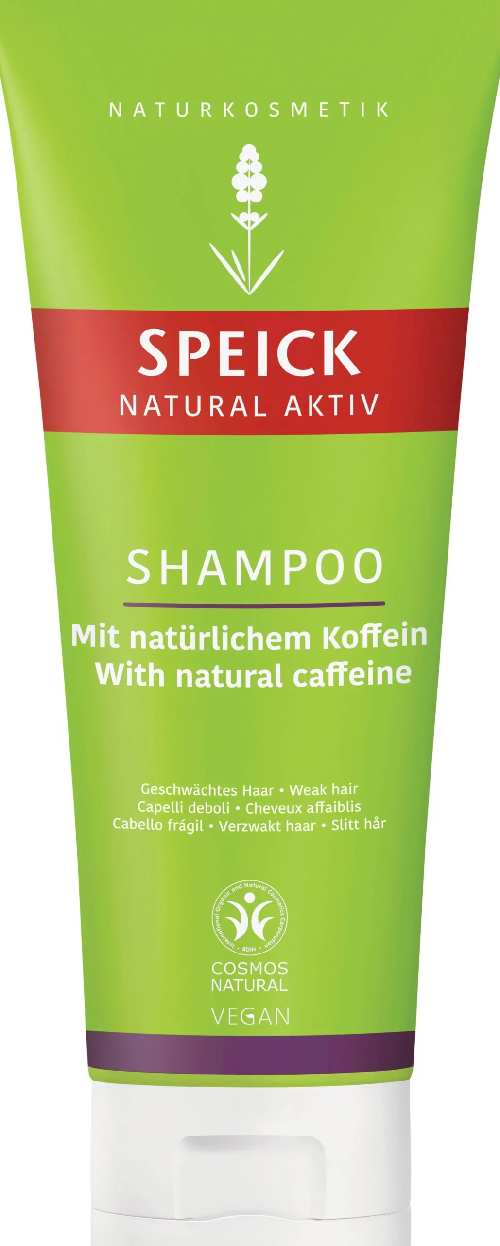 NATURAL AKTIV Shampoo con Caffeina Naturale, 200 ml