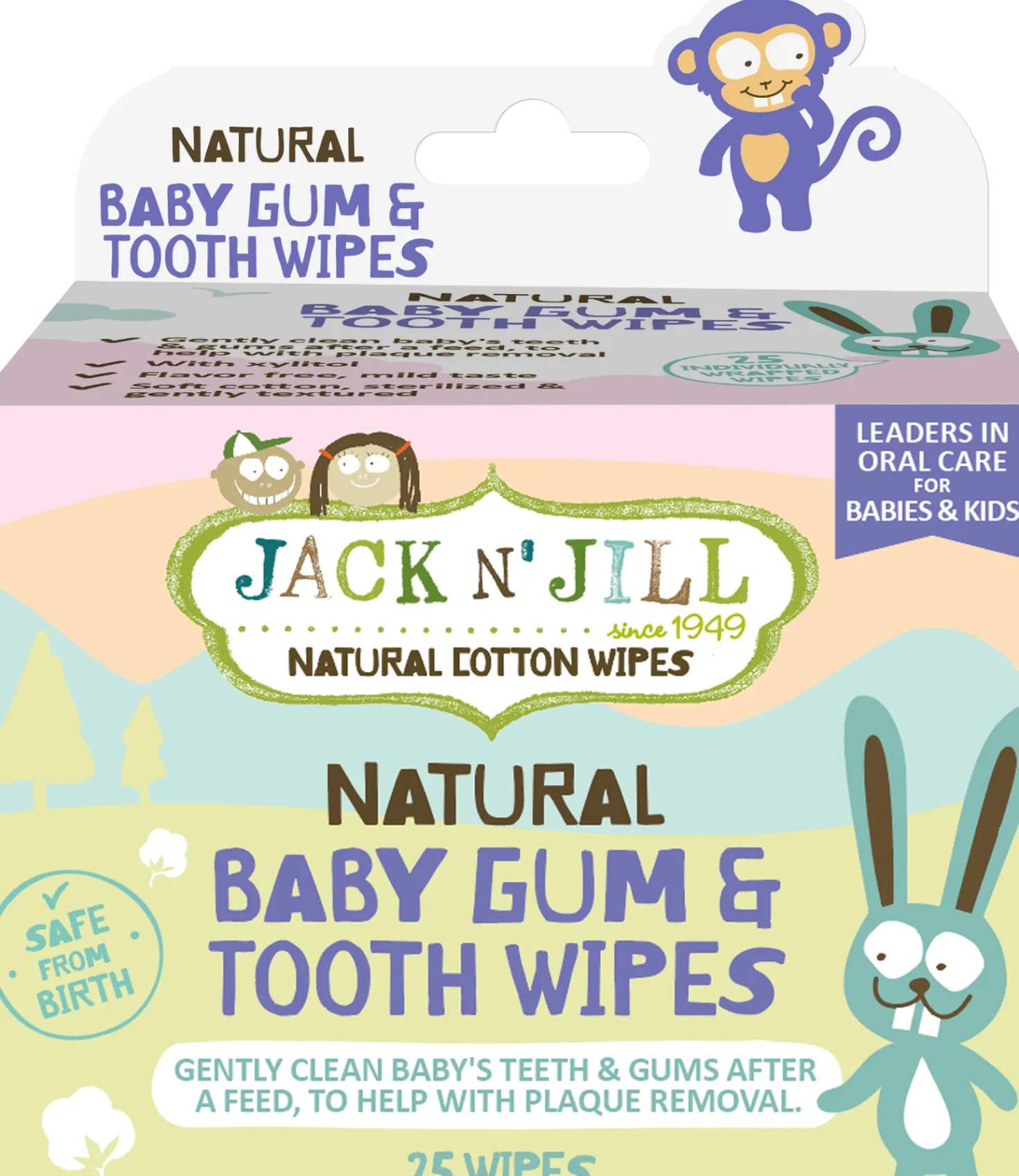 Natural Baby Gum & Tooth Wipes