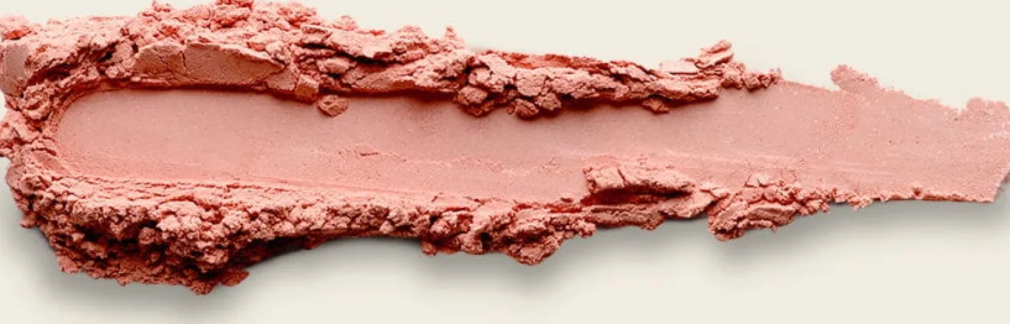 Natural Blush Powder with Amber, 643 Peachy (5 g)